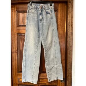 WE THE FREE ASTER HIGH RISE STRAIGHT JEANS SIZE 27